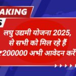 लघु उद्यमी योजना 2025, से सभी को मिल रहे हैं ₹200000 अभी आवेदन करें