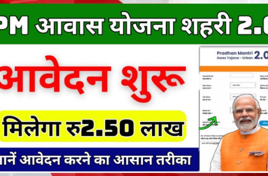 Pradhanmantri aawas Yojana:सब को मिलेंगे 2.50 लाख अभी आवेदन करें।