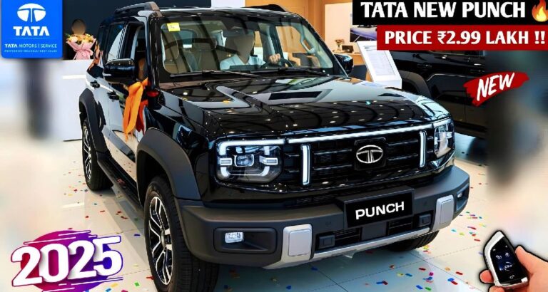 नई TATA Punch 2025 लॉन्च - 1.2L रेवोट्रॉन इंजन, 28KM/L माइलेज और एडवांस्ड फीचर्स के साथ माइक्रो SUV मात्र ₹5.65 लाख में!